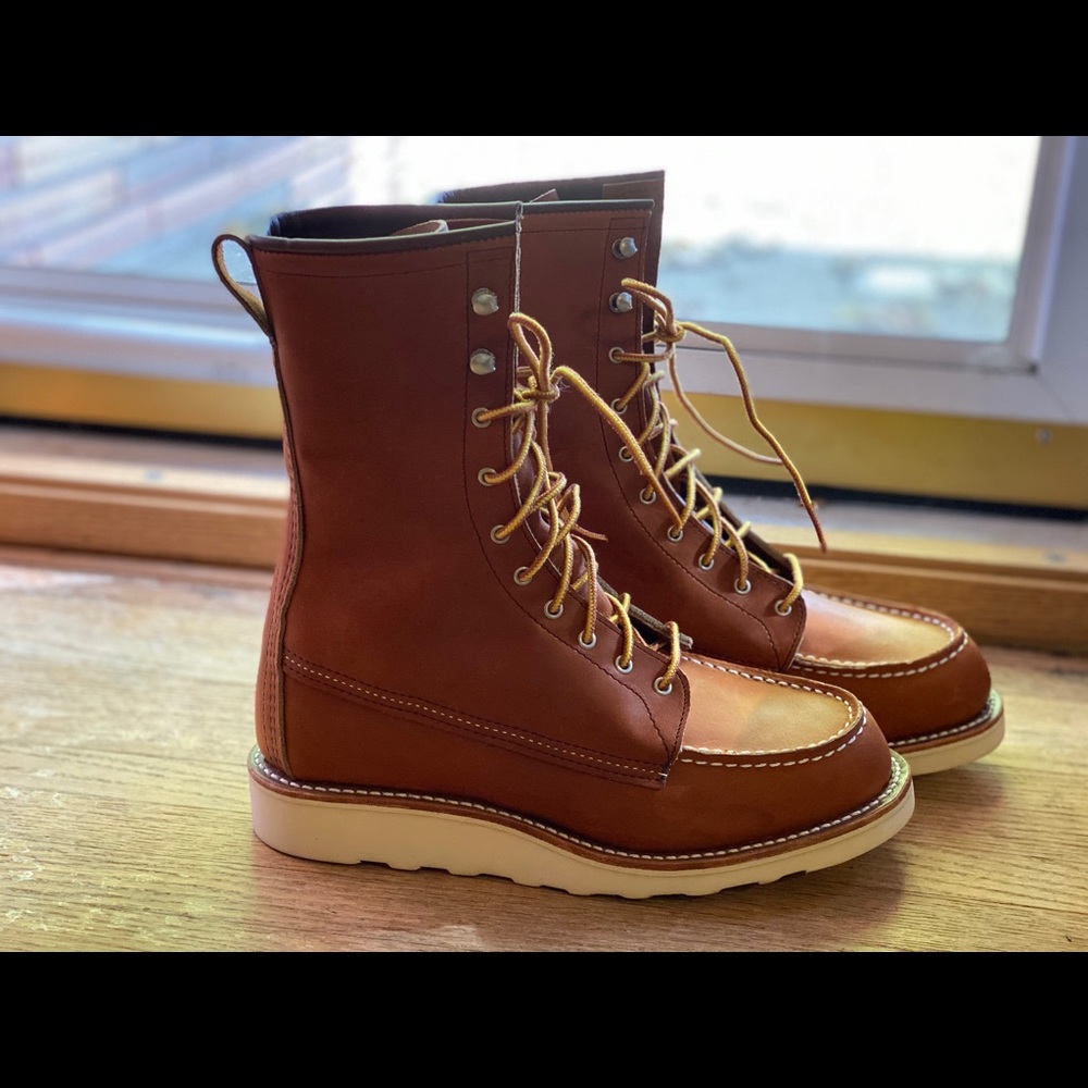 Red Wing Boots 8 inch Moc Legacy